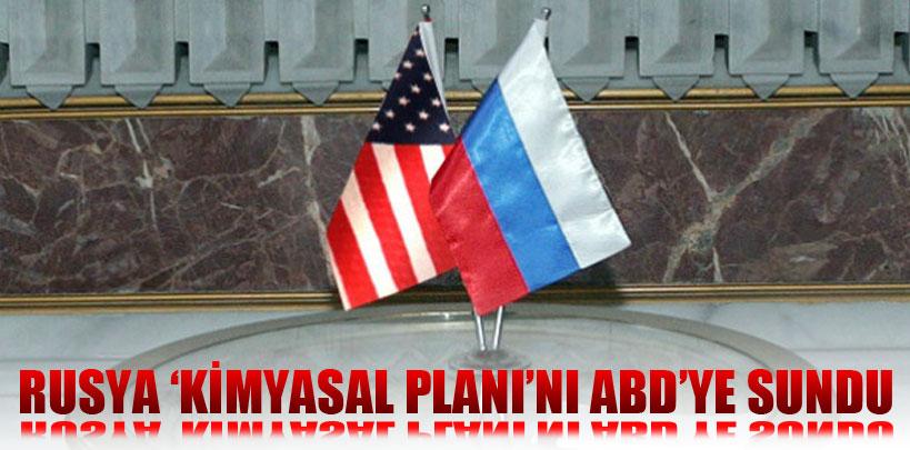 Rusya 'kimyasal planı'nı ABD'ye sundu