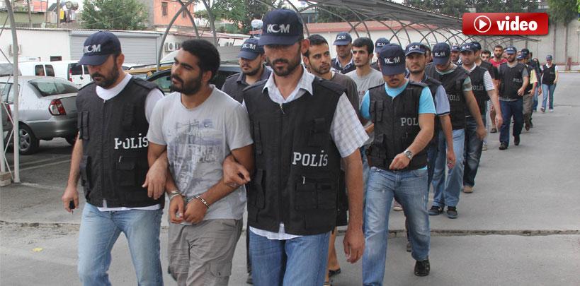 Adana'da Twitter operasyonu