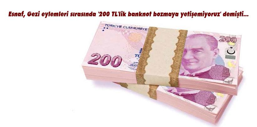 'Gezi Parkı'ndaki '200'lüklerin sırrı