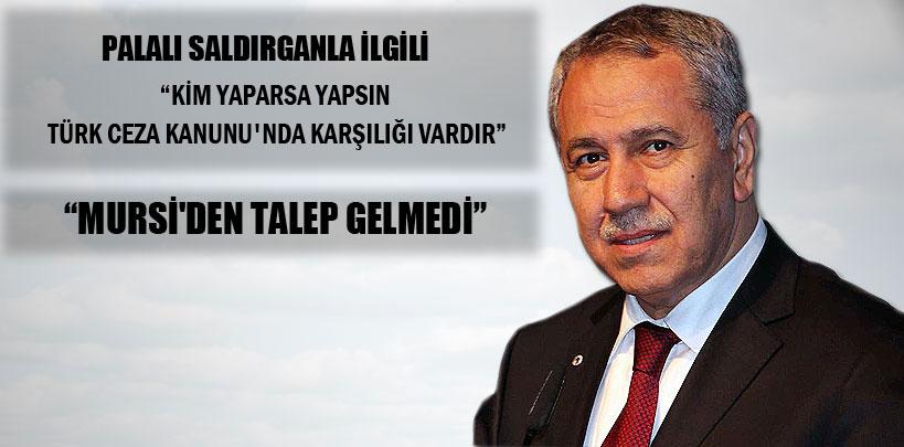 Arınç 'Mısır'daki Türklerin hepsi ile irtibat kurulmuştur'