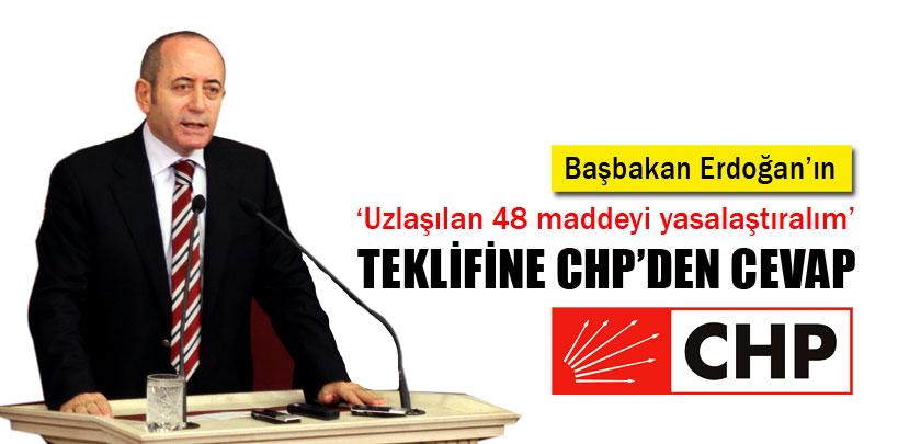 Akif Hamzaçebi, Başbakan'ın önerisine yanıt verdi