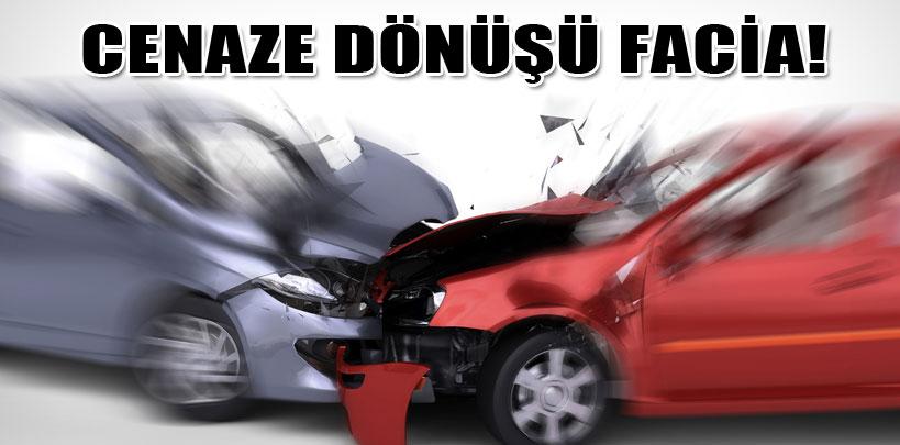 Kırıkkale'de korkunç kaza, 5 ölü