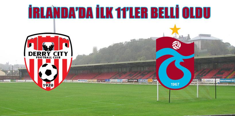 Derry City:0 Trabzonspor:0