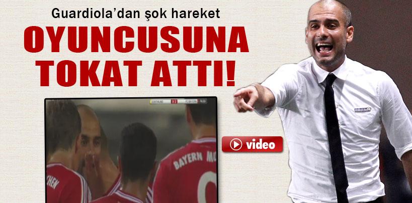 Guardiola oyuncusu Thiago Alcantara'ya tokat attı