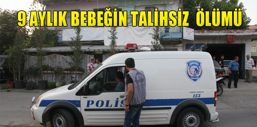 Bursa'da televizyonun altında kalan 9 aylık bebek öldü