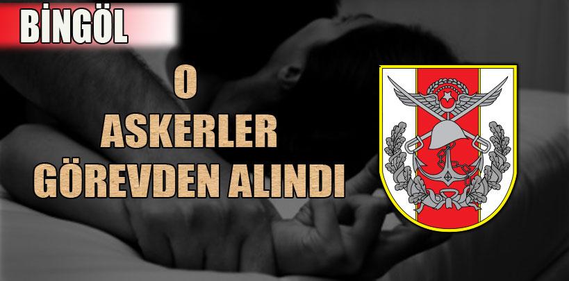 Cinsel istismar zanlısı askerler görevden alındı