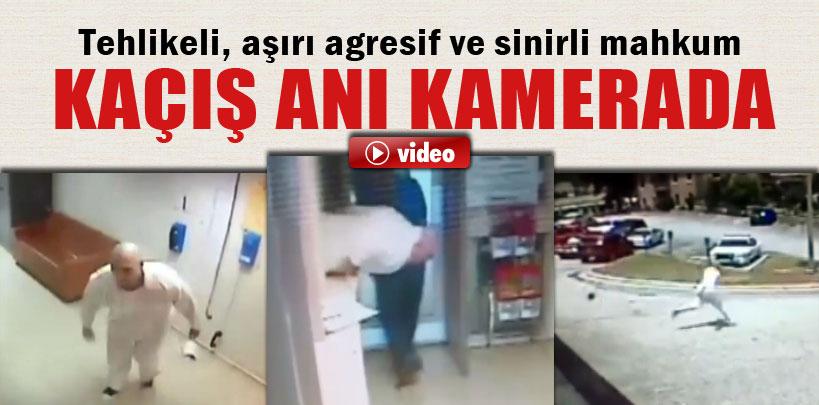 Tehlikeli, aşırı agresif ve sinirli mahkum böyle kaçtı