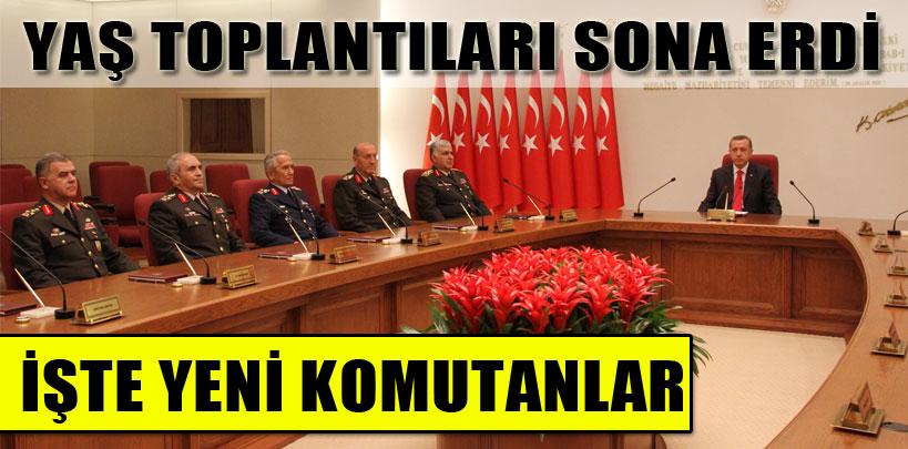 İşte YAŞ kararları