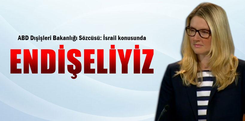 ABD,'İsrail'in Kudüs'teki yerleşim planı konusunda endişeliyiz'