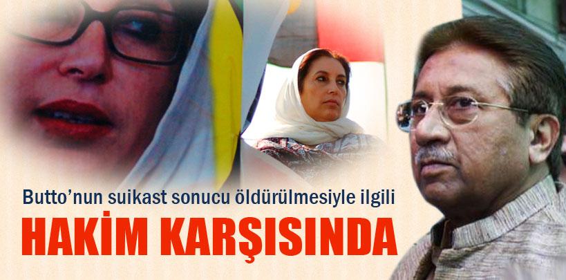 Pervez Müşerref, Butto'ya suikast davasından hakim karşısında