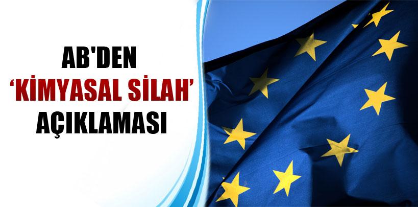 AB'den Suriye açıklaması