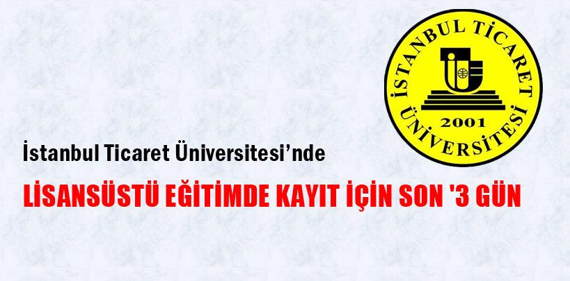 Lisansüstü eğitimde kayıt için son 3 gün