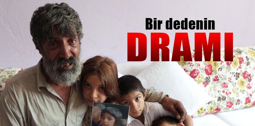 Acılı dede sokak sokak dolaşarak torununu arıyor