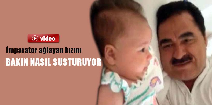 İbrahim Tatlıses ağlayan kızını böyle susturdu