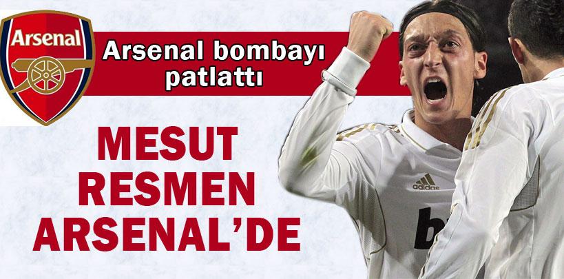 Mesut Özil Arsenal'de
