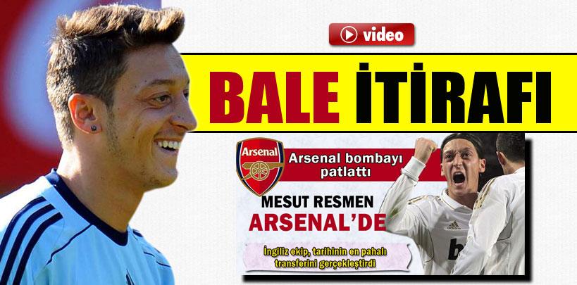 Mesut Özil'den Gareth Bale itirafı