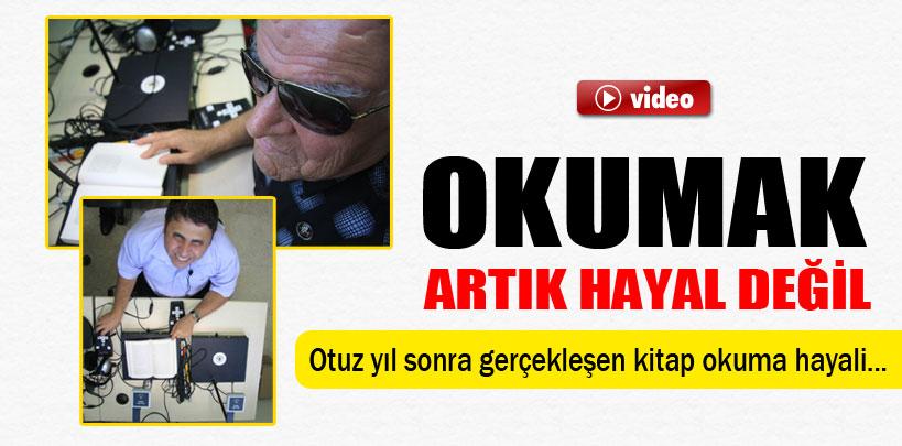 Kitap okuma hayaline 30 yıl sonra kavuştu