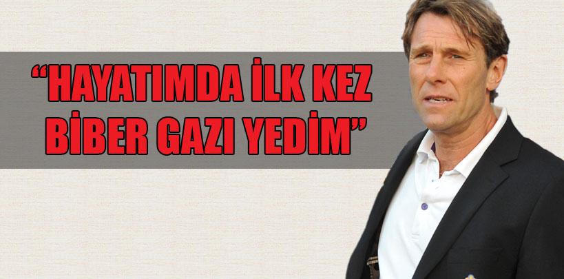 İsveç Teknik Direktörü 'Hayatımda ilk kez biber gazı yedim'