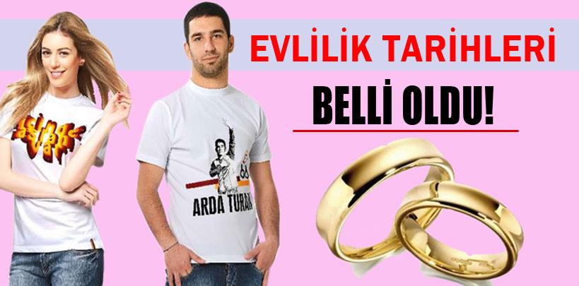 Arda Turan ile Sinem Kobal'ın evlilik tarihleri belli oldu