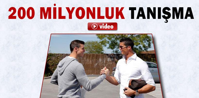 Bale ve Ronaldo, Real Madrid tesislerinde ilk kez buluştu