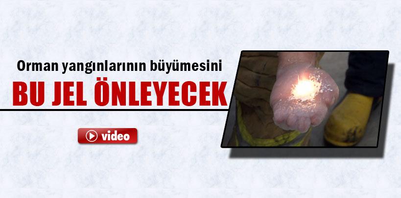 Orman yangınlarının büyümesini bu jel önleyecek