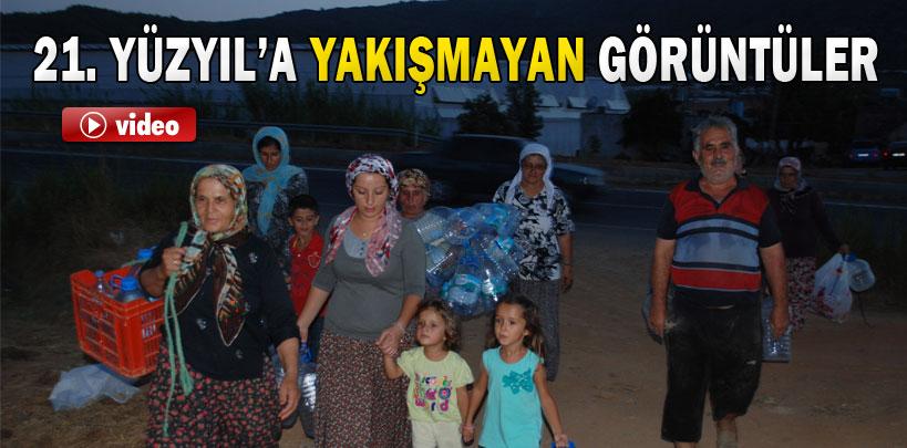 Antalya'da kadınların susuzluk mücadelesi