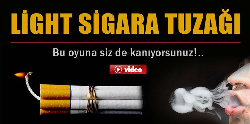 'Light sigara kavramı şirketlerin tiryakilere sunduğu bir tuzak'