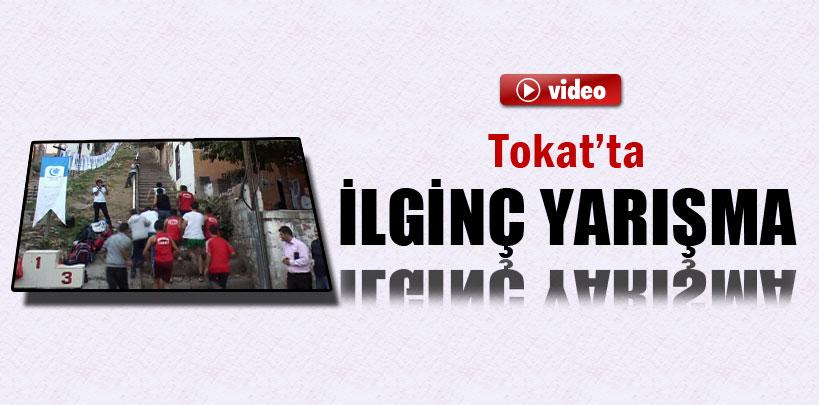 Tokat'ta ilginç yarışma