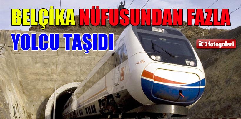 Belçika nüfusundan fazla yolcu taşıdı