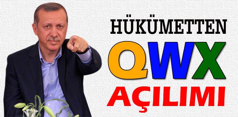 Hükumetten demokratikleşme paketinde Q,W,X açılımı