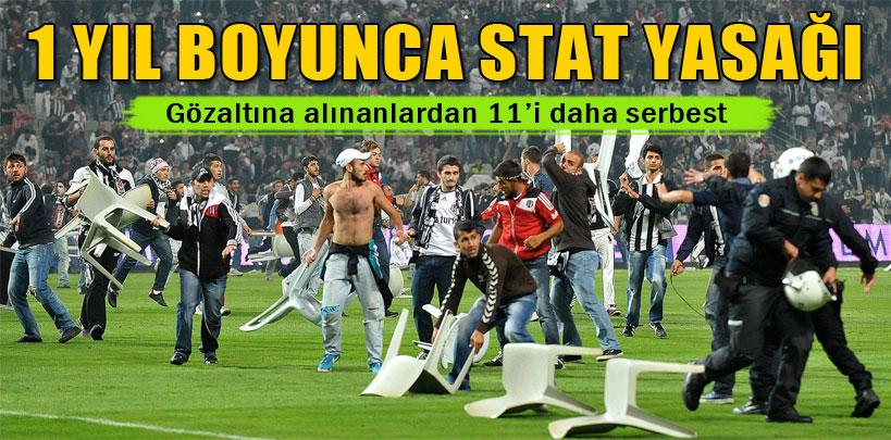 Olaylı derbide gözaltına alınanlardan 11'i daha serbest