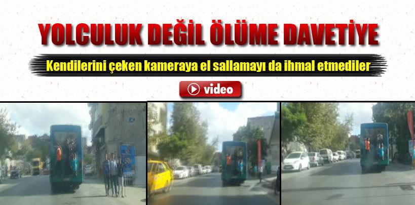 Otobüsün arkasında ölüme yolculuk