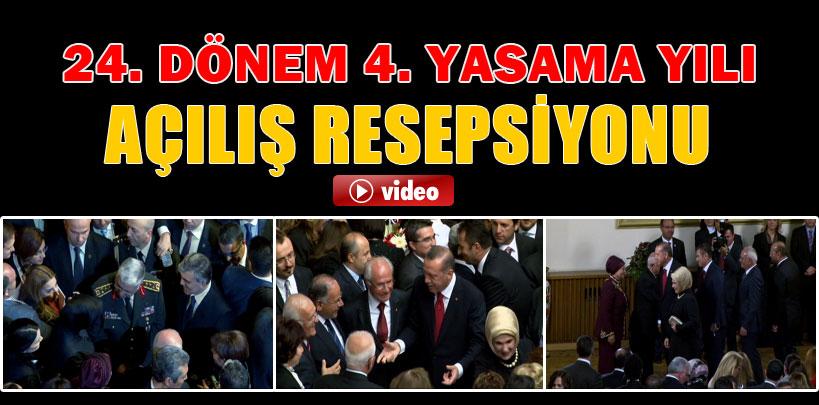24. Dönem 4. Yasama Yılı Açılış Resepsiyonu