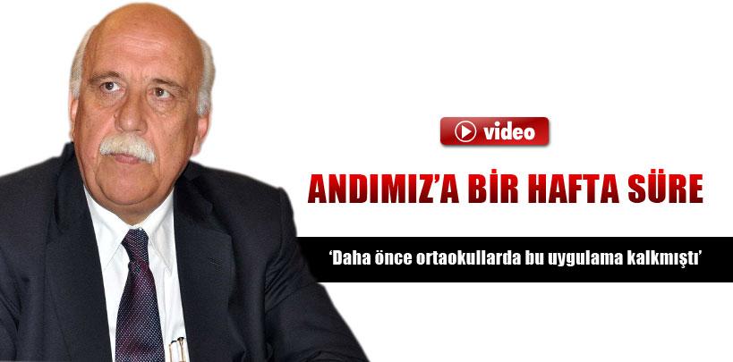 Nabi Avcı, 'andımızın' kaldırılacağı tarihi de açıkladı