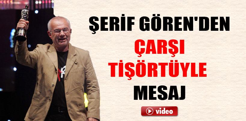 Şerif Gören'den 'Çarşı' tişörtüyle mesaj