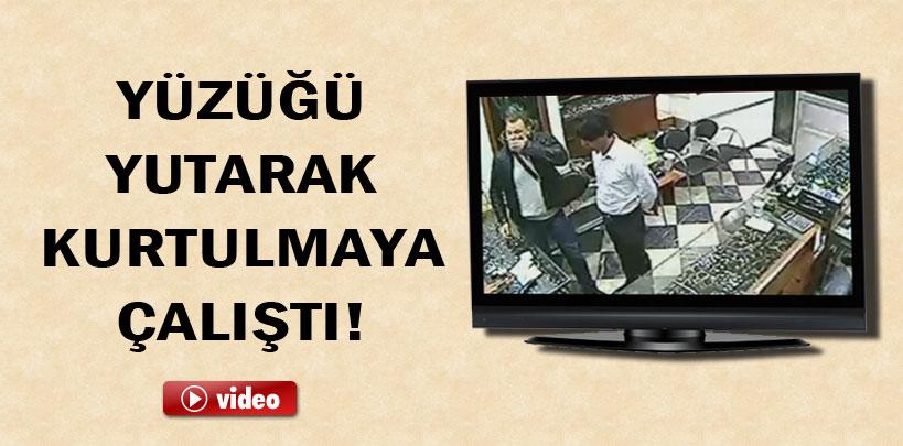 Kapalı çarşıda kuyumcu soygunu