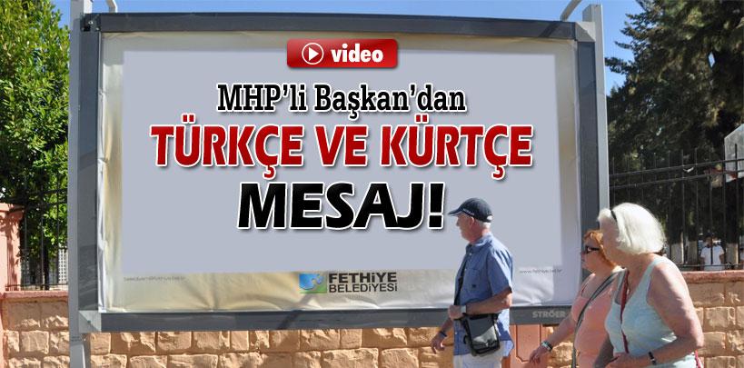 MHP'li Başkan Behçet Satıcı'dan Türkçe ve Kürtçe bayram mesajı