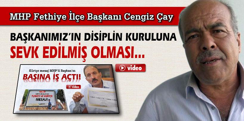 MHP Fethiye İlçe Başkanı'ndan ‘Kürtçe Bayram Tebriği' açıklaması