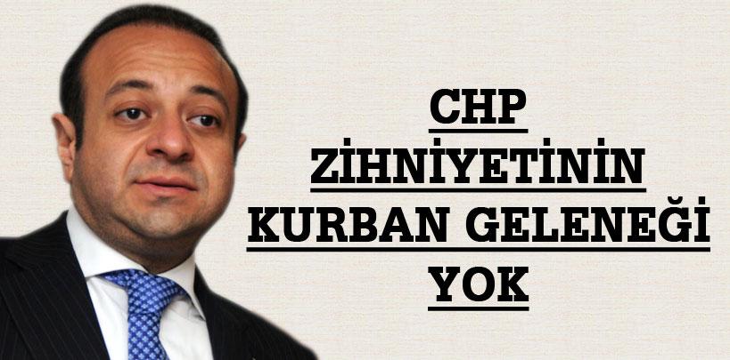 Egemen Bağış, 'CHP zihniyetinin kurban geleneği yok'