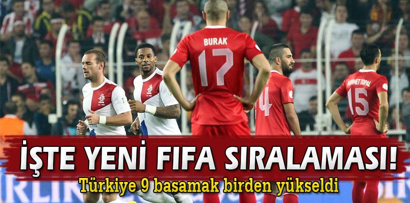 FIFA, Ekim ayı dünya sıralamasını açıkladı