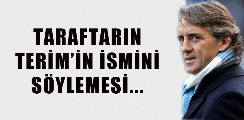 Mancini,'Terim'in ismini taraftarın söylemesi normal'