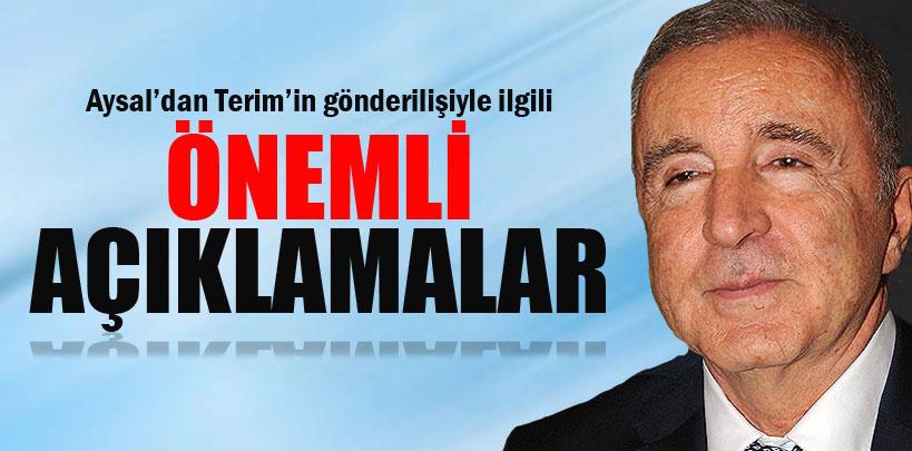 Aysal, ‘Takımın kötü gitmesi ve Terim'in beyanatları, bizi bu noktaya getirdi'