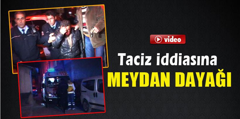 Konya'da taciz iddiasına meydan dayağı