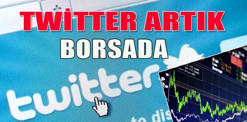 Twitter borsada